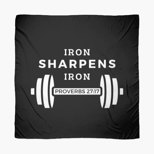 Iron Sharpens Iron (Proverbs 27:17) Scarves