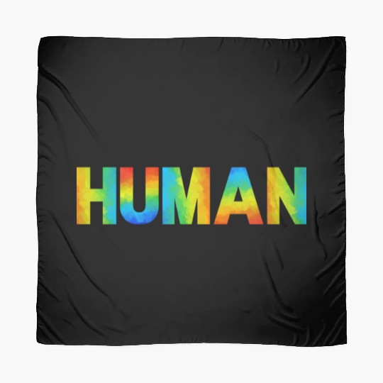 HUMAN LGBT Flag Gay Pride Month, Transgender Scarves