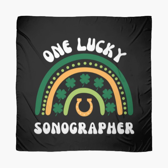 Sonographer Ultrasound Techian St Patrick'S Day Scarves