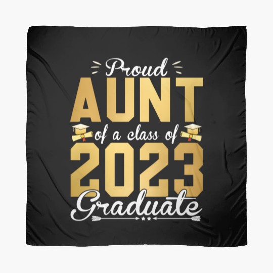 Proud A Of A 2023 Graduate Senior 23 For Scarves