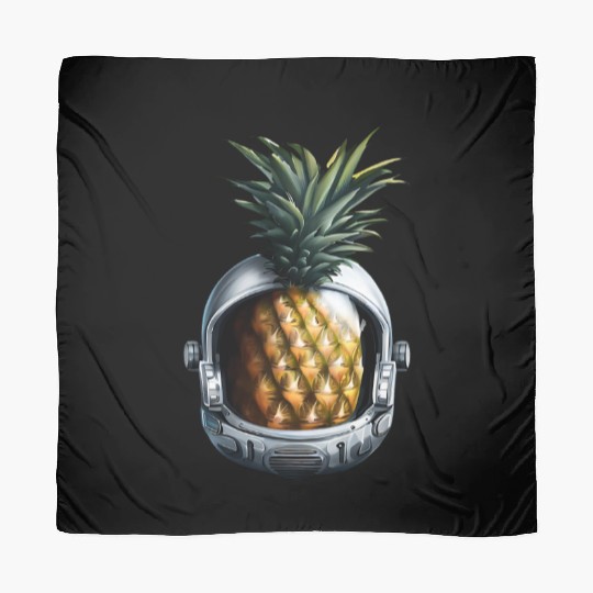 Pineapple astronaut Scarves