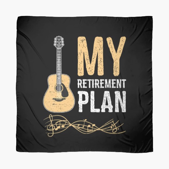 My Retirement Plan Guitar Scarves