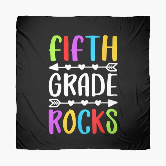 Fifth Grade Rocks 5th Grade Back To School Scarves