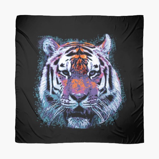 Tiger Face Pop Scarves