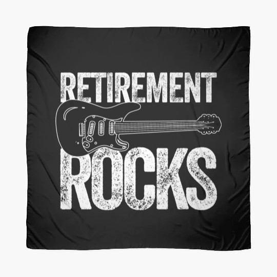 Guitar Guitarist Retirement Scarves