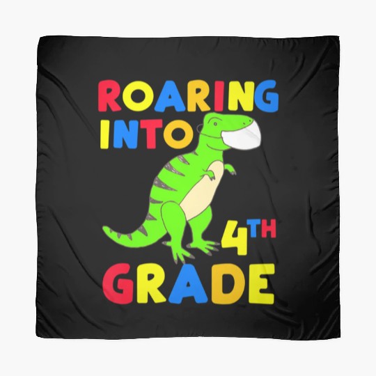 Roaring Into 4th Grade Four Back To School 2020 Scarves