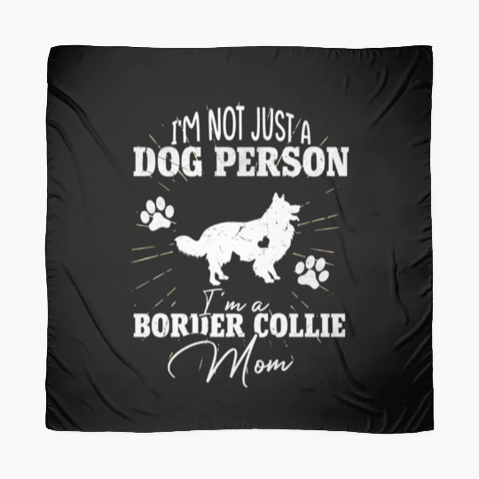 Border Collie Dog Mom For Wo Dog Mothers Day Scarves