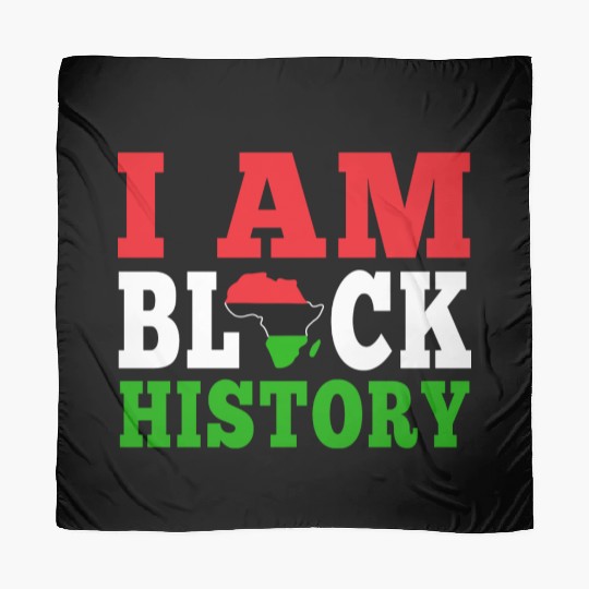 I Am Black History Juneteenth Scarves