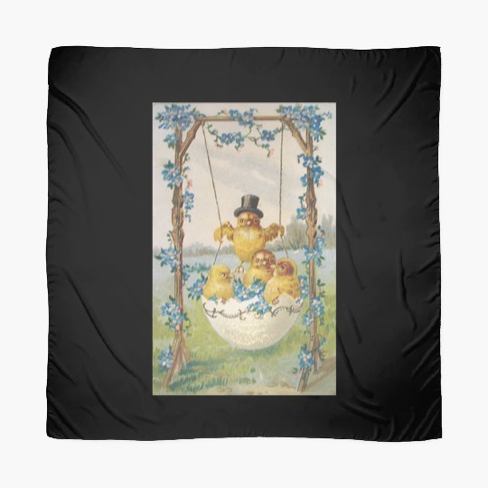 Vintage Easter Card Scarves