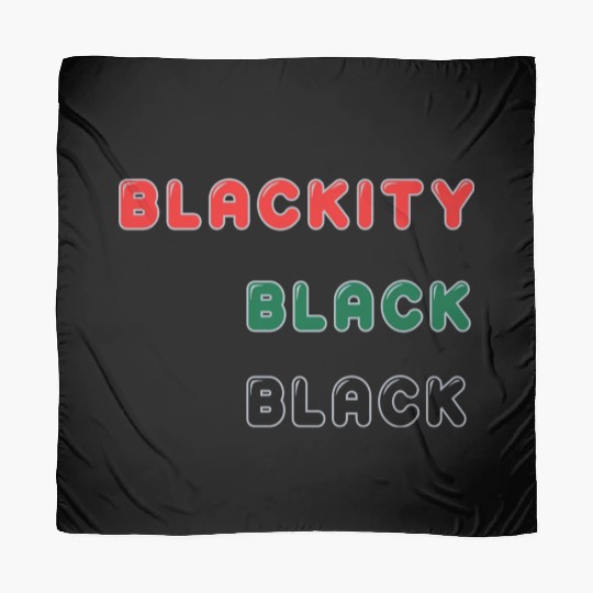 Blackity Black Black Scarves