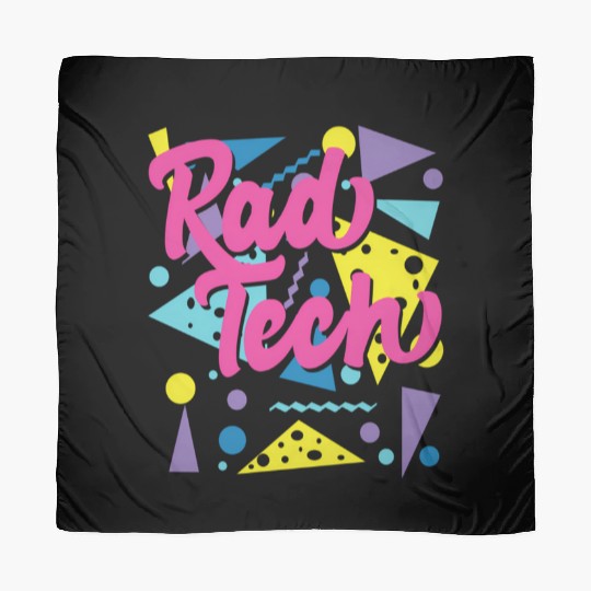 Rad Radiology Tech 80s Fun Py Graduation Scarves