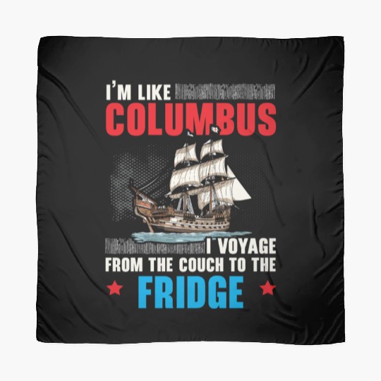 Christopher Columbus Italian American Columbus Day Scarves