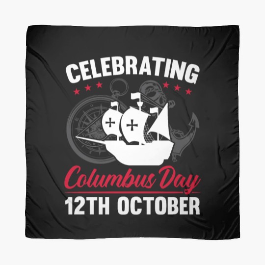 Christopher Columbus Italian American Columbus Day Scarves