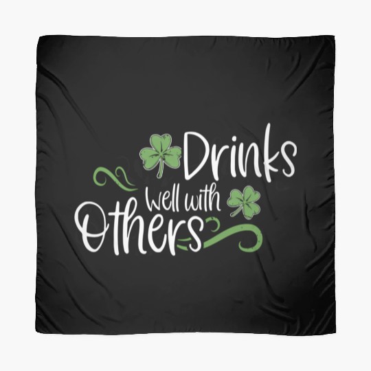 St Patricks Day Drinking Drinks Well With Other Scarves