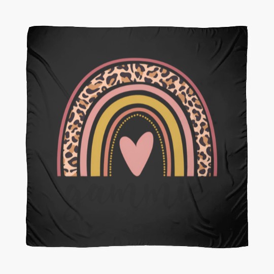 Rainbow Gammie Mothers Day For Gammie Scarves