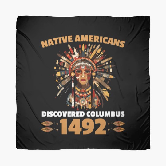 Aboriginal Indians Indigenous Native American Day Scarves