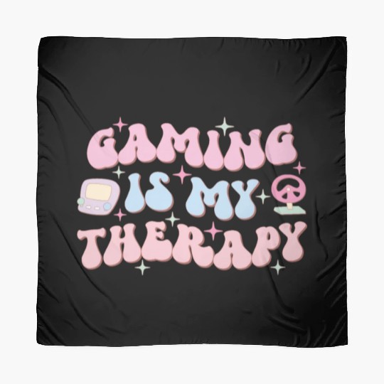 Gaming Is My Therapy, Happy Game Day Scarves
