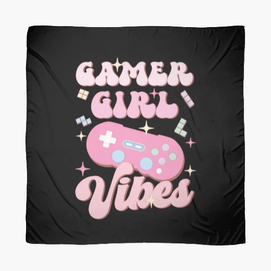 Gamer Girl Vibes, Happy Game Day Scarves