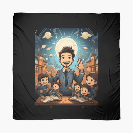 Back to School Pre-K Kindergarten Teacher Student Scarves