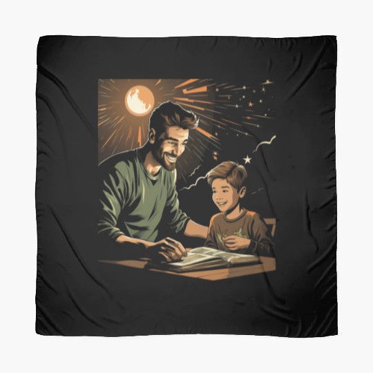 Back to School Teacher Student Book Reading Scarves