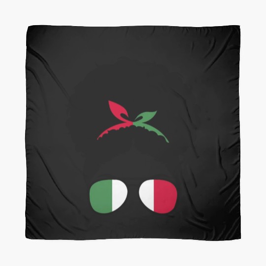 Proud Italian Roots Mothers Day Italy Afro Scarves