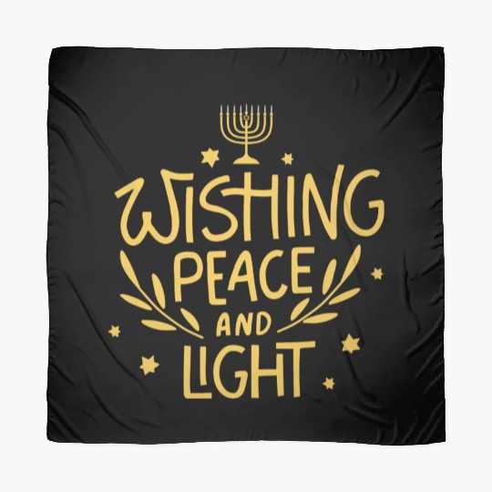 Wishing Peace And Light This Hanukkah Scarves
