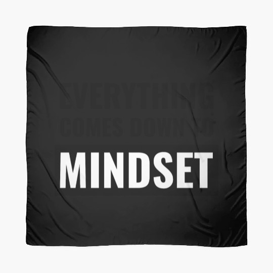 Mindset Scarves Motivational Gym Scarves On White