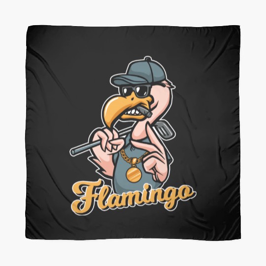 Flamingo Golf Scarves