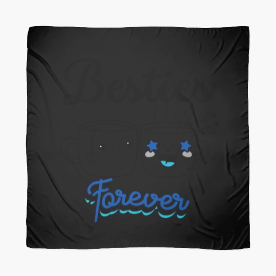 Besties , Friendship Day Gift, Tea Lover Friends Scarves