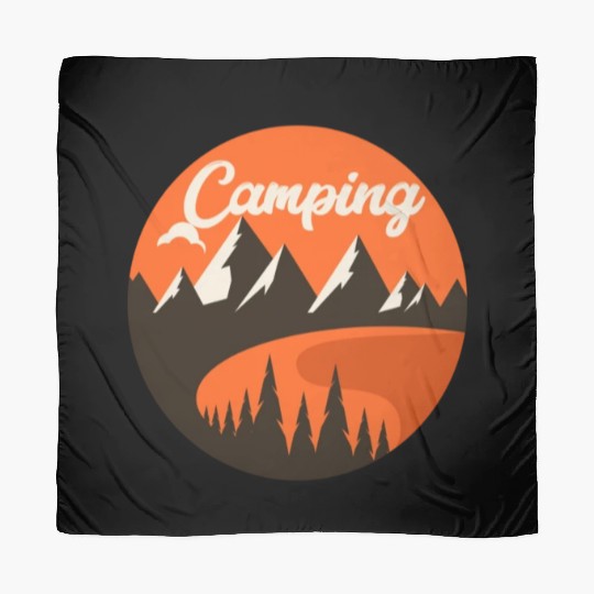Happy Camper Camping Scarves