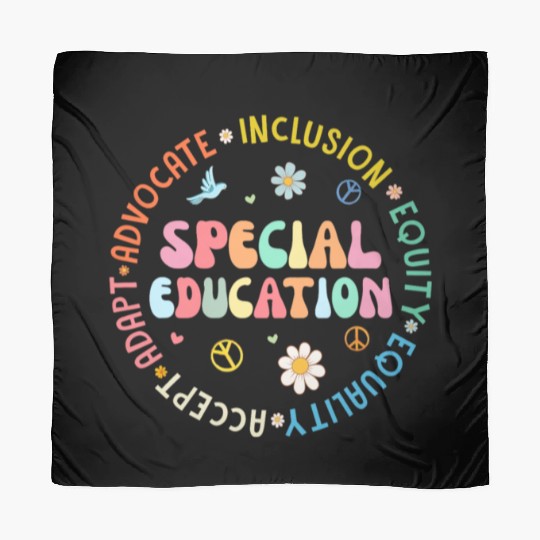 Special Education Back To School Teacher Scarves