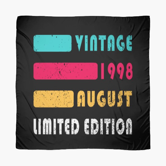 august 1998 Anniversary august 1998 august Scarves