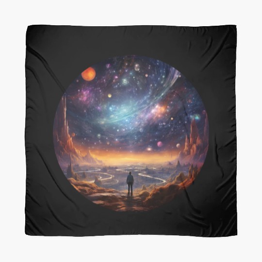 Galactic Splendor: Embrace the Marvels of Cosmos Scarves