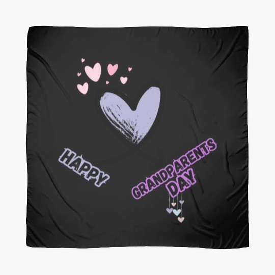 Happy Grandparents Day Scarves