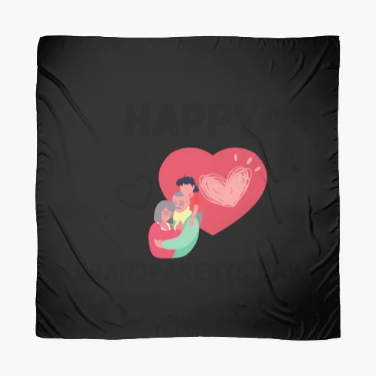 Happy Grandparents Day Scarves