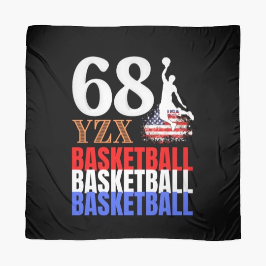 American basketball tri-colour Scarves