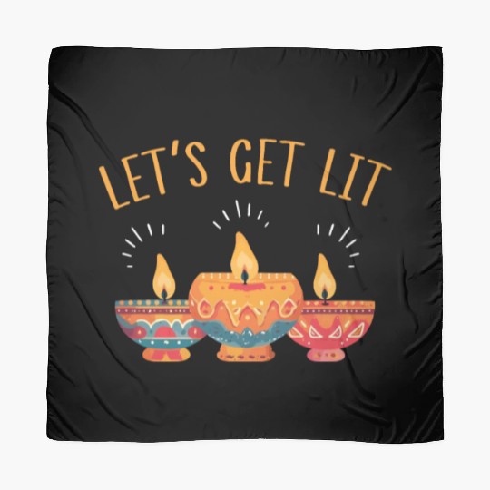 Happy Diwali Diwali Festival Indian Hindu Hinduism Scarves