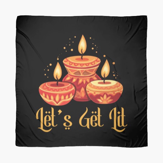 Happy Diwali Diwali Festival Indian Hindu Hinduism Scarves