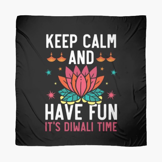 Happy Diwali Diwali Festival Indian Hindu Hinduism Scarves