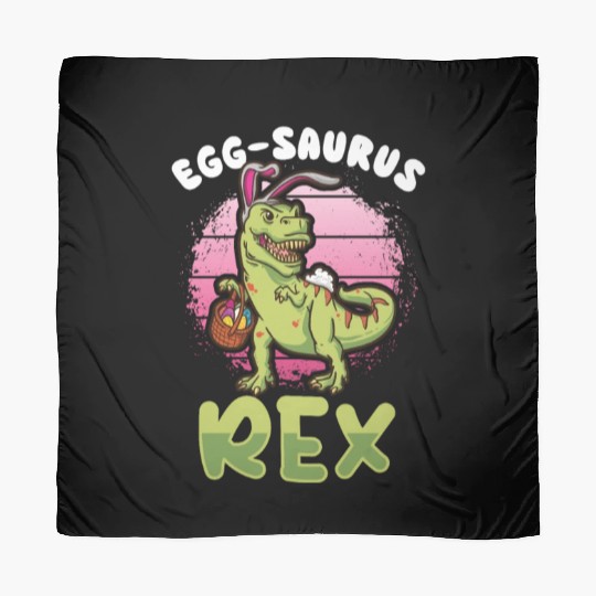 Easter T-rex Dinosaur Easter Funny T-rex Easter Scarves