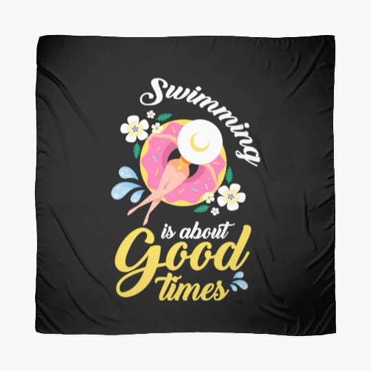 Pool Party Monster Vacation Summer Scarves