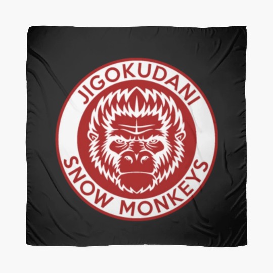 Jigokudani Japan Snow Monkeys Scarves