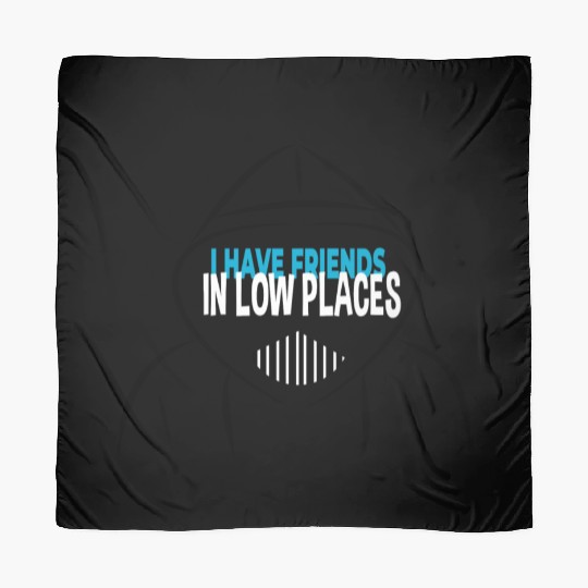 Funny Friends Design For Friendship Day Scarves