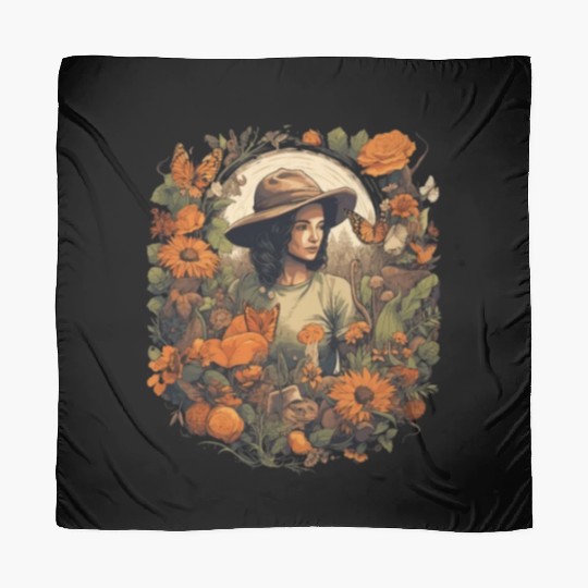 Gardening Garden-plants Flowers-Gardener Gardener Scarves