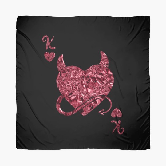 Halloween Card Game King of Hearts Devilish Scarves