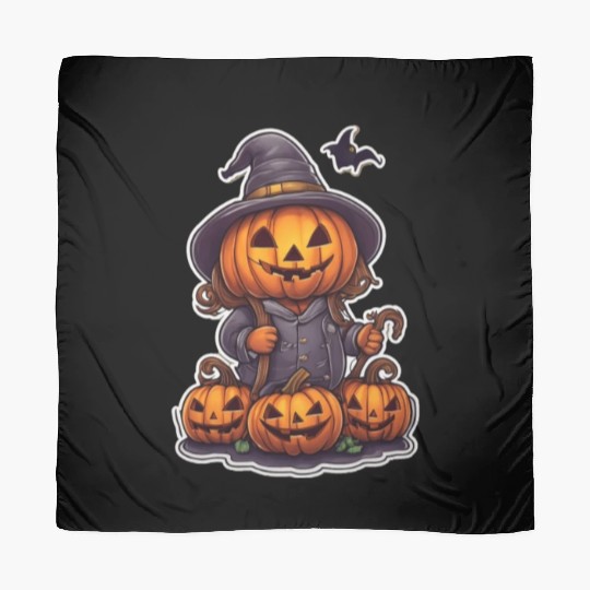 Happy Halloween Pumpkins 29 Scarves
