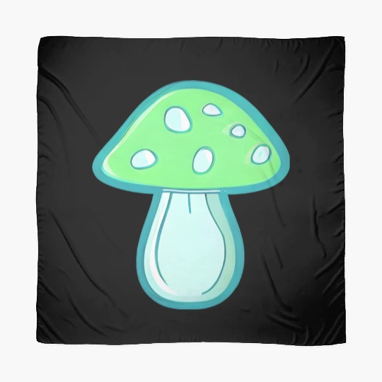 Mushroom CV2 Light Green and Blue Scarves