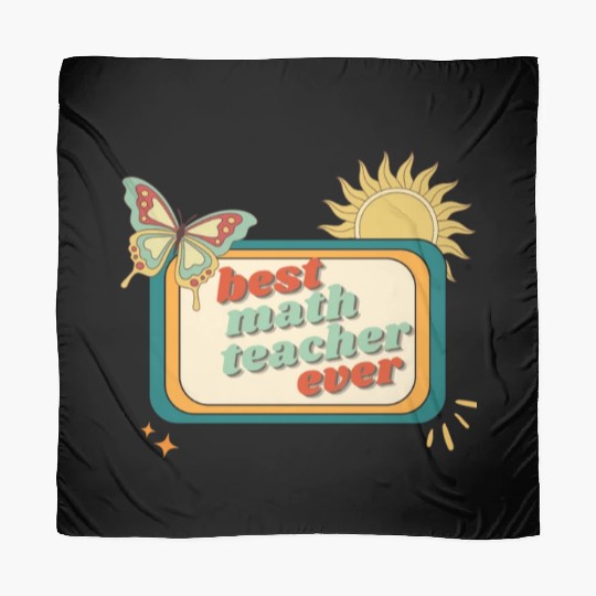 Teacher Appreciation, best math teacher ever Scarves