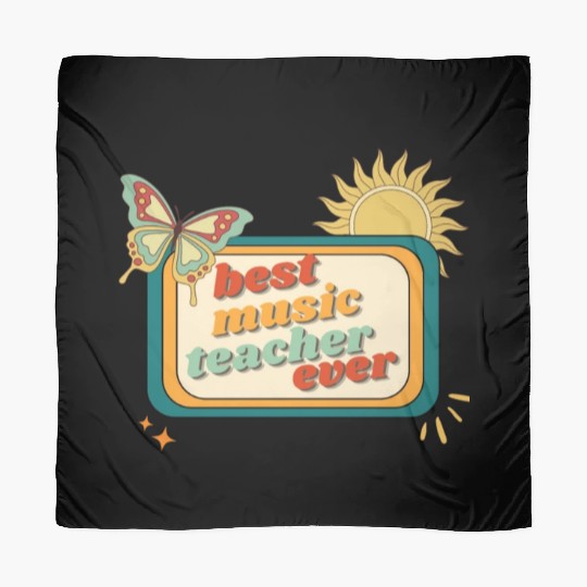 Teacher Appreciation, best music teacher ever Scarves