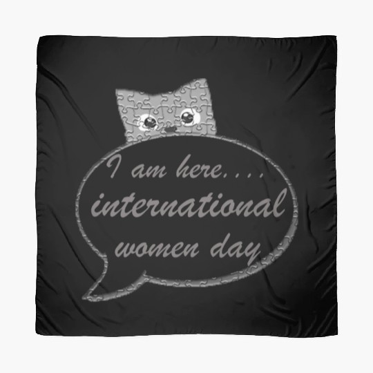 international women day Scarves design gift